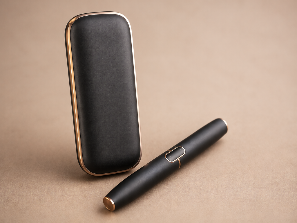 HBS black HNB main device and charging case